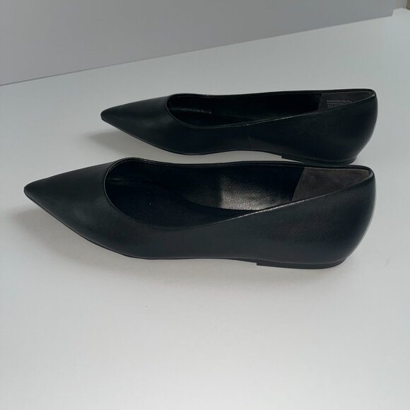 Abound Madelyn Black Flats 8M Pointed Toe Business Casual - Picture 4 of 6